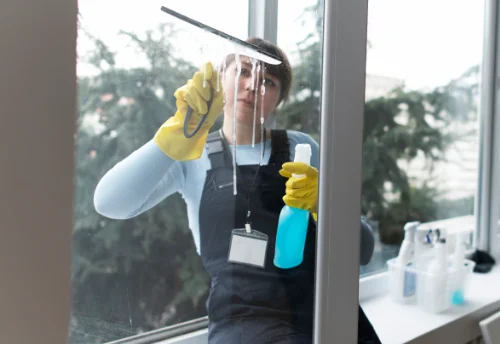 Nettoyage de vitres intérieures et extérieures à Saint-Crépin